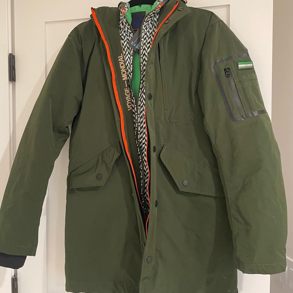 Scotch and Soda green jacket